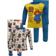 thumbnail image 1 of AME Boys Paddington Bear 4 Piece Cotton Toddler Pajamas (2T), 1 of 1