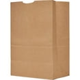 thumbnail image 1 of AME D'ESSENCE Kraft Brown Reusable Paper Bags, #10-100 Count, 7 x 4.25 x 13 Inch, 1 of 7
