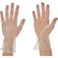 thumbnail image 1 of AME D’ESSENCE (100 Count - Large) - Powdered Smooth Touch Disposable Vinyl Gloves, Size L - Latex-Free, Durable, Comfortable Fit, Multipurpose Use, 1 of 7