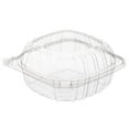thumbnail image 1 of AME D'ESSENCE (25 PACK-5X5X3) Clear Plastic Food Container with Hinged Lid Clamshell Container Food Prep to go Container Great for Salad or Dessert Reusable Plastic Containers with Lids, 1 of 5