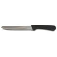 thumbnail image 1 of AME D’ESSENCE Steak Knives 5 Inch Serrated Edge Round Tip Plastic Handle Stainless Steel 12 Pack, 1 of 4