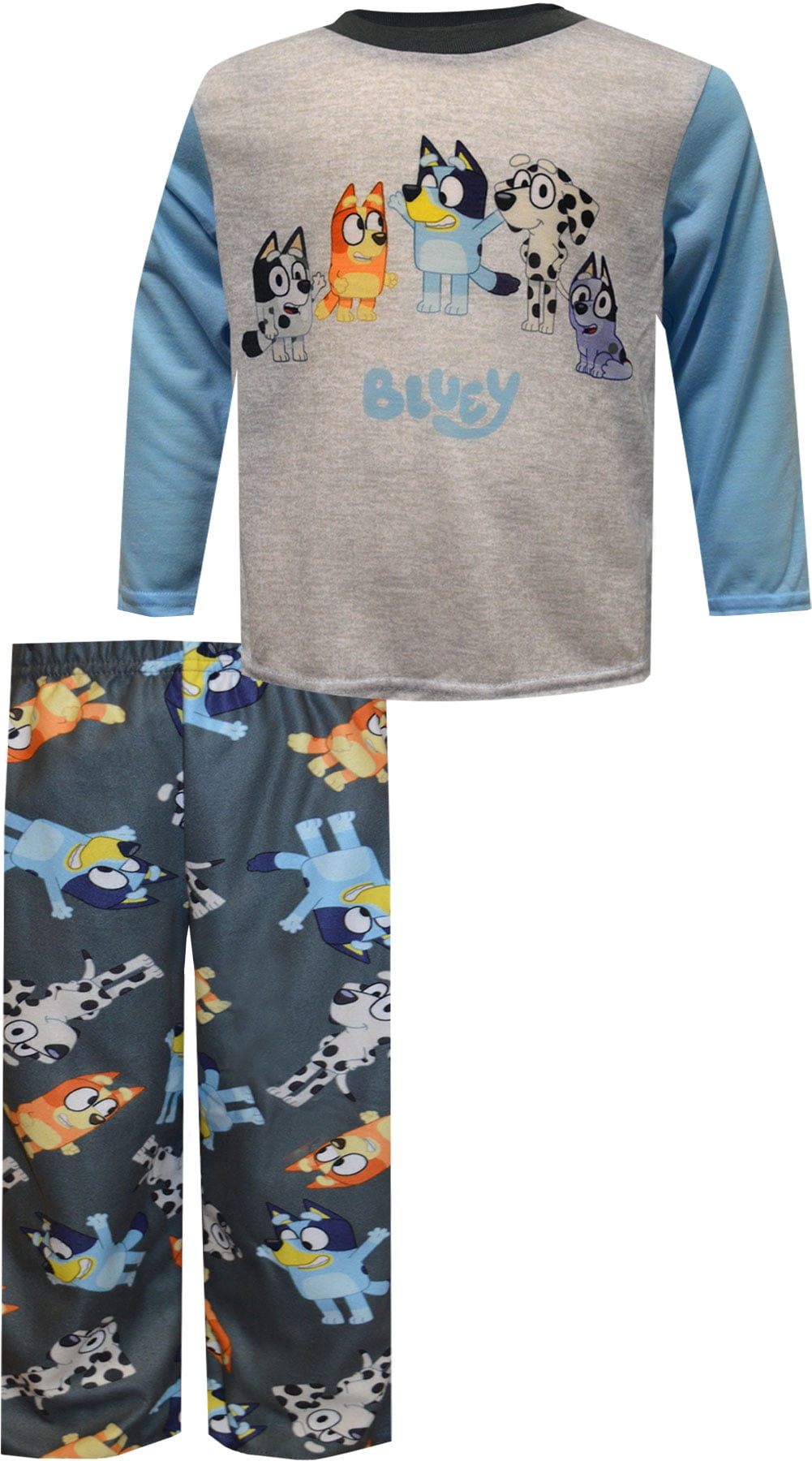 AME INTL Boys' Bluey and His Pals Toddler Pajamas (4T) Bluey Pajamas For Family