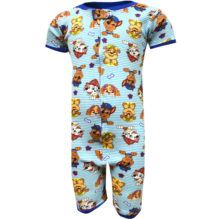 AME INTL Boys Paw Patrol Marshall Infant Cotton One Piece Sleeper Pajamas Walmart