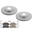 thumbnail image 1 of AME Improved Coated Disc Brake Rotors & Pads for 2007-2011 for Dodge for Caliber 1.8L & 2.0L - OE Style Pads, Balanced & Vented Rotor, Powder Coated, Fits Front (Left, Rear, Right), 1 of 5