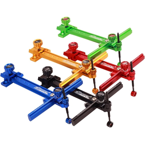 AME Recurve Bow Sight T Shape Archery Sight 6 inch Single Pin Sight Archery Shooting Target Sight for Recurve Bow