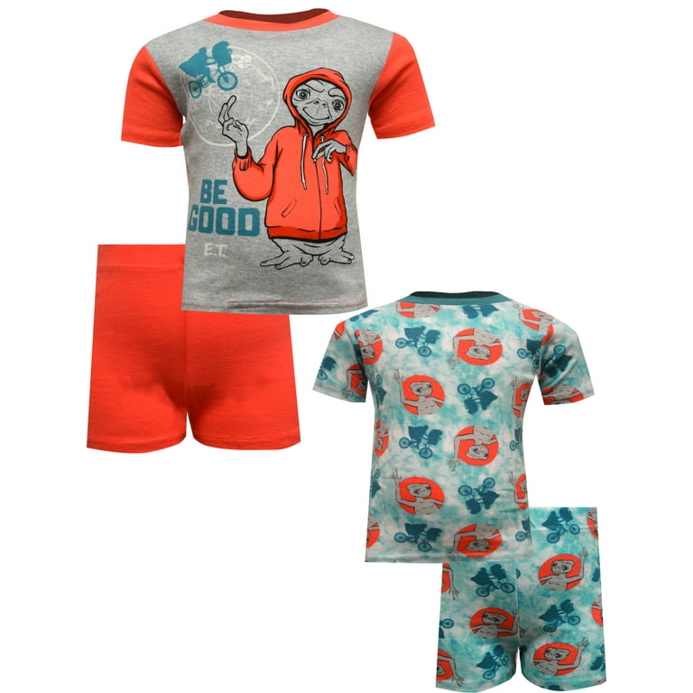 AME Sleepwear Boys ET the Extra Terrestrial Be Good ET 4 Piece