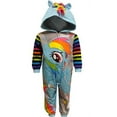 thumbnail image 1 of AME Sleepwear Girls' My Little Pony Rainbow Dash Hooded Sleeper (10), 1 of 3
