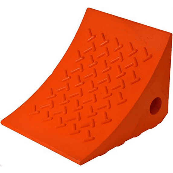 AME Wheel Chock Orange Urethane