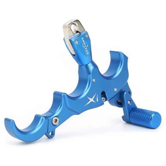 AME X1 Compound Bow Release Aids Grip Thumb 3 4 Fingers Caliper Trigger Archery Hunting