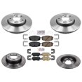 thumbnail image 1 of AME ce High Heat Carbon Disc Brake Rotors & Premium Ceramic Pads for Kia for Forte EX LX 19-2021 - Front & Rear - 6PC Kit, 1 of 5