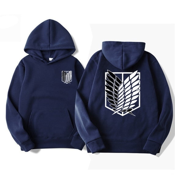 AMEDRXQ Anime Attack on Ti-tan Hoodie Cosplay Long-Sleeve Pullover Hoodie Unisex
