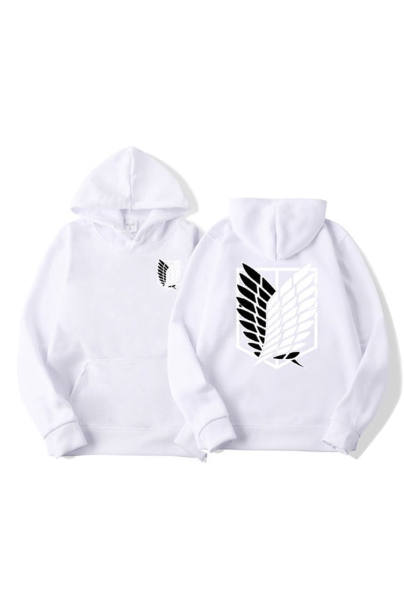 Anime Attack on Ti-tan Hoodie Cosplay Long-Sleeve Pullover Hoodie Unisex