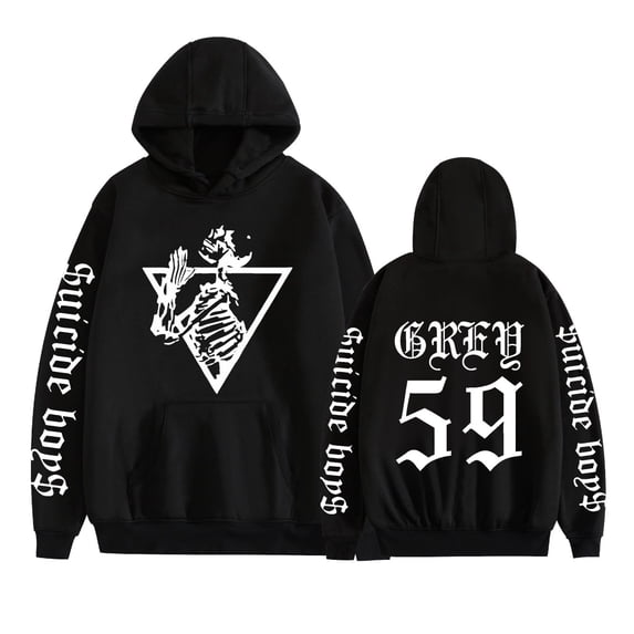 AMEDRXQ Suicideboys Hoodie Rapper Casual Loose Long-Sleeved Pullover Sweatshirt Unisex