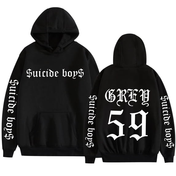 AMEDRXQ Suicideboys Hoodie Rapper Casual Loose Long-Sleeved Pullover Sweatshirt Unisex