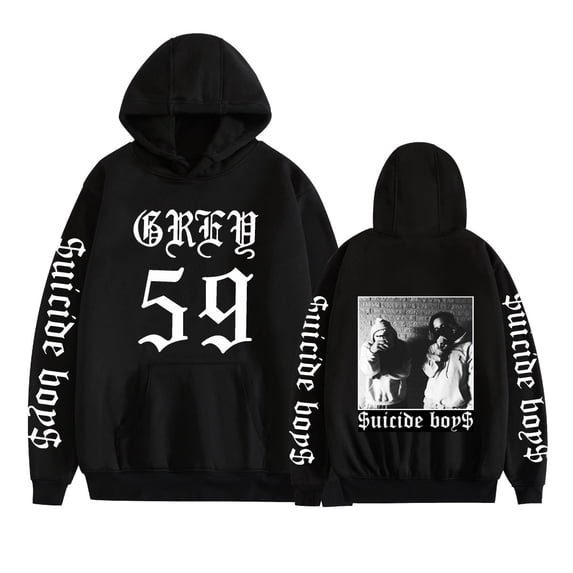 AMEDRXQ Suicideboys Hoodie Rapper Casual Loose Long-Sleeved Pullover Sweatshirt Unisex