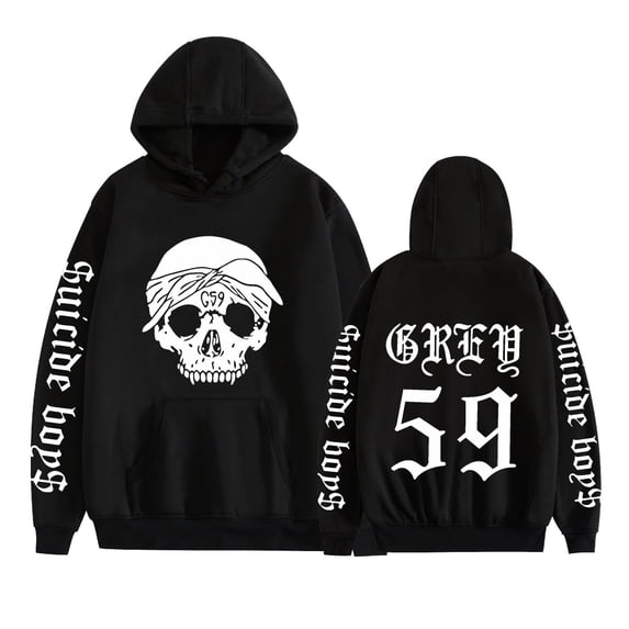 AMEDRXQ Suicideboys Hoodie Rapper Casual Loose Long-Sleeved Pullover Sweatshirt Unisex
