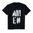 thumbnail image 1 of AMEN - Grunge Distressed Style Religious Christian T-Shirt, 1 of 4
