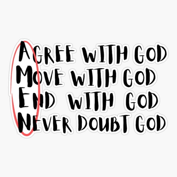 AMEN Sticker
