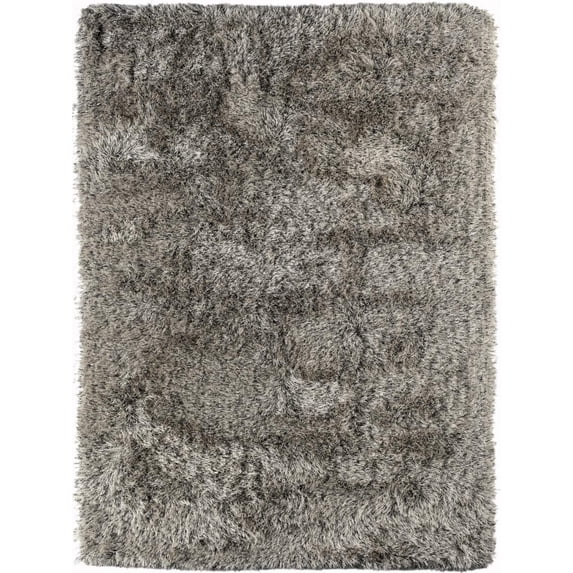 AMER Beige Shag Area Rug 8'x11'