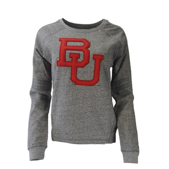 AMERICAN COLLEGIATE Women's Boston Sweatshirt, Grey, XL