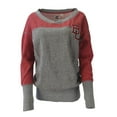 thumbnail image 1 of AMERICAN COLLEGIATE Women's Long Sleeve BU Sweatshirt, Grey, XL, 1 of 2