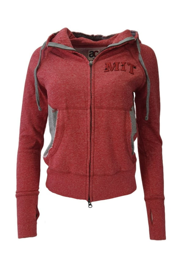 Women's MIT Hoodie, Red, Large