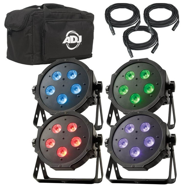 AMERICAN DJ Mega Flat TRI Pak LED Mega Tripar Par Profile