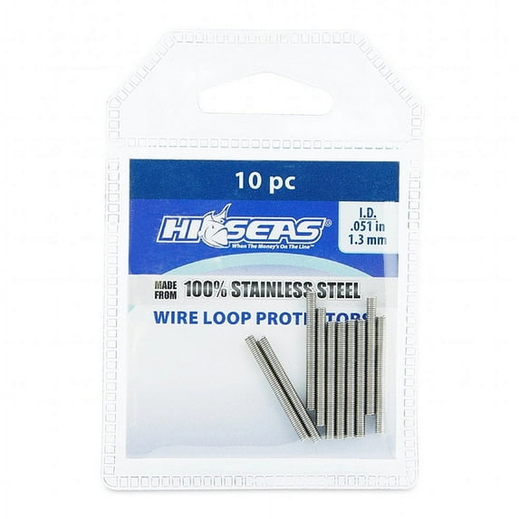 AMERICAN FISHING WIRE Stainless Steel Loop Protectors 1in (250-400lb) Bait Rigs