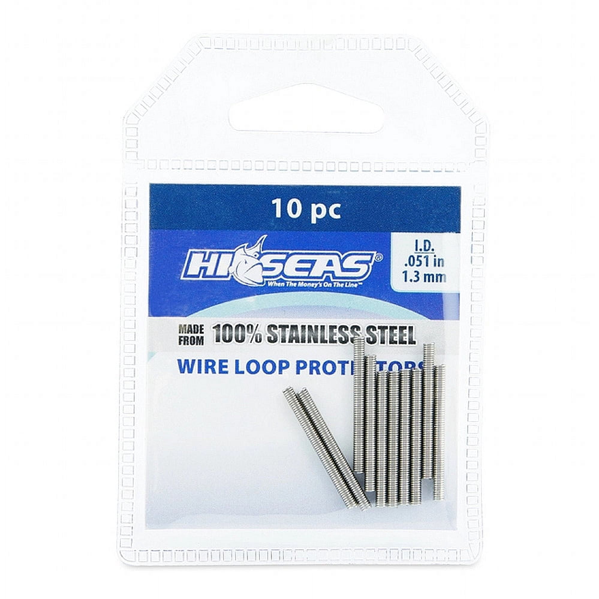 AMERICAN FISHING WIRE Stainless Steel Loop Protectors 4.12in (80-130lb ...