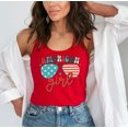 thumbnail image 1 of AMERICAN GIRL Graphic Racerback Tank Top, 1 of 2