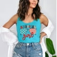 thumbnail image 1 of AMERICAN GIRL Graphic Racerback Tank Top, 1 of 2