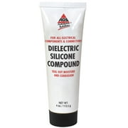 AGS Dielectric Silicone Grease Compound for All Electrical Components and Connectors 4oz Tube Dielectric Grease Versatile Applications Spark Plugs Ignition Modules and Coils