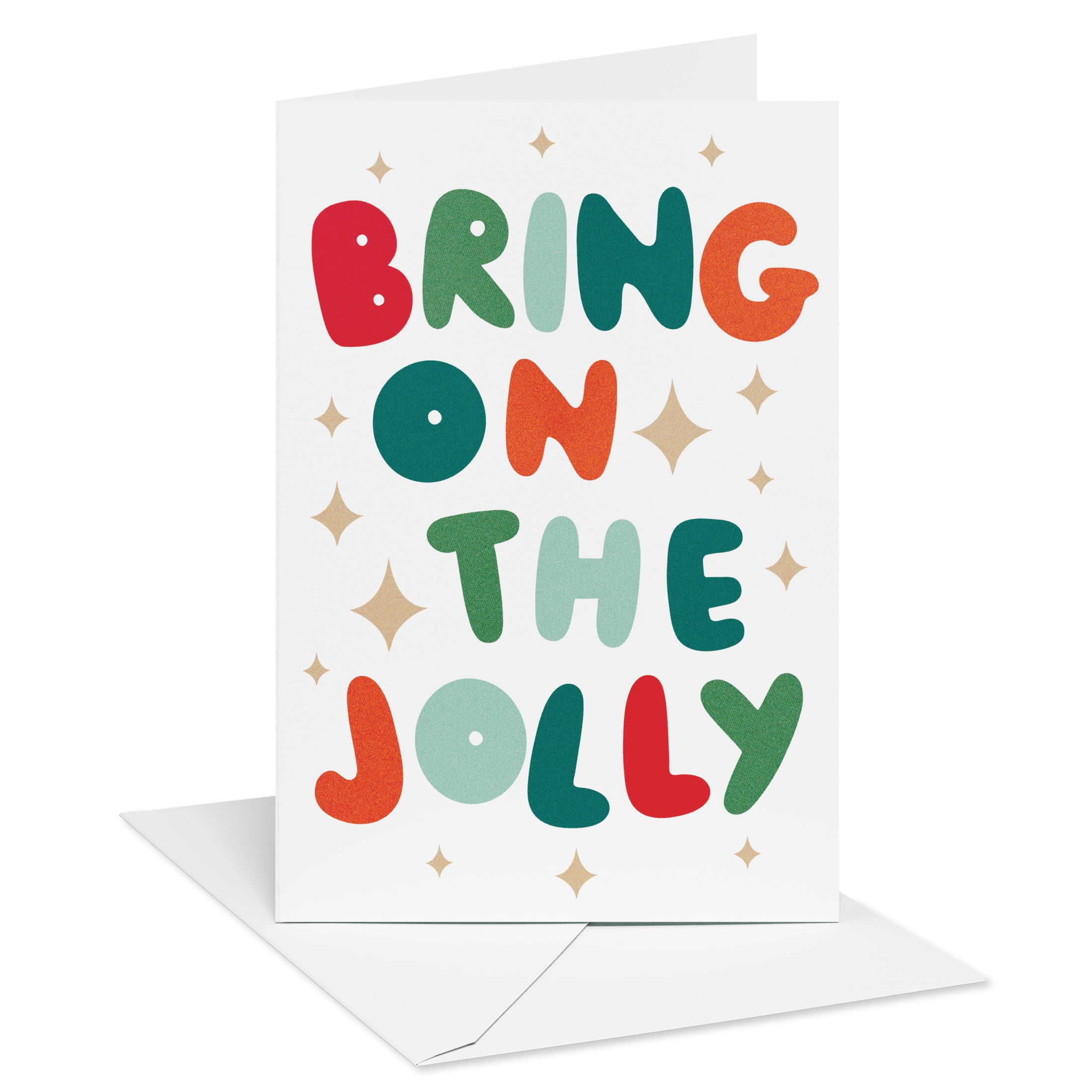 American Greetings Christmas Card for Kids, Jolly (Fun-filled)