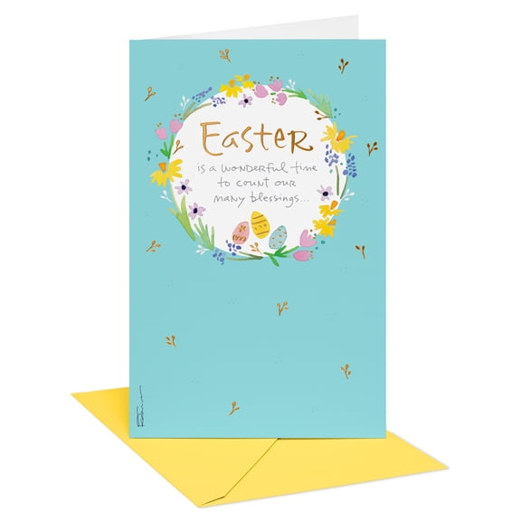 American Greetings Easter Card for Anyone (Count Your Blessings)