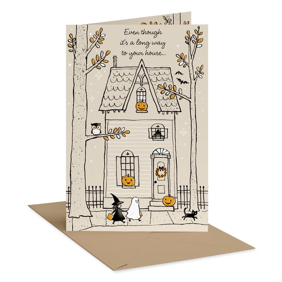 American Greetings Halloween Card (All the Way There)