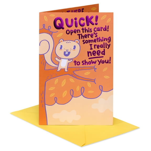 American Greetings Funny Birthday Card for Anyone (Interactive Surprise)