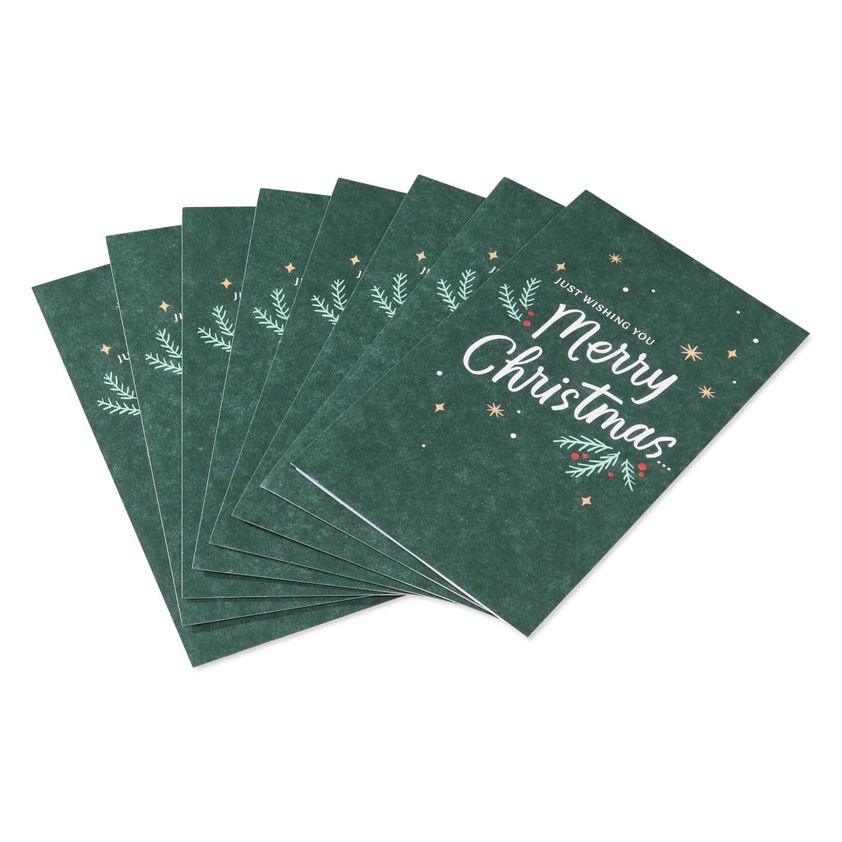 American Greetings Christmas Gift Card or Money Card Bundle, One More Way (8-Count)