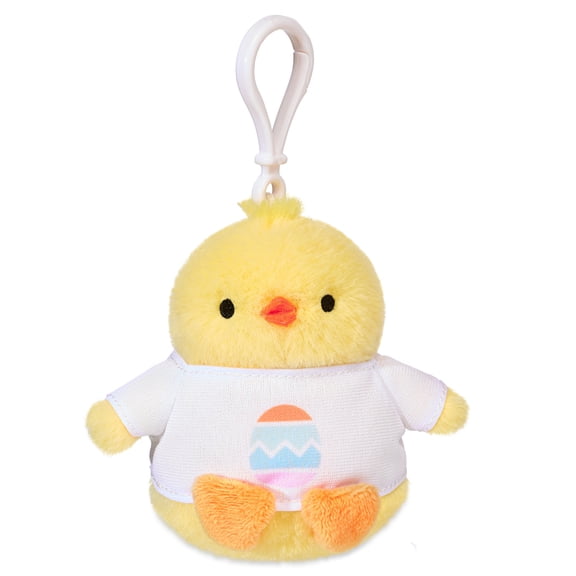 American Greetings 3.5 in. Easter Plush Chick Backpack Clip (1-Count)