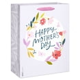 thumbnail image 1 of American Greetings 12.75 in. Large Mother's Day Gift Bag, Lavendar Wreath (1 Bag), 1 of 4