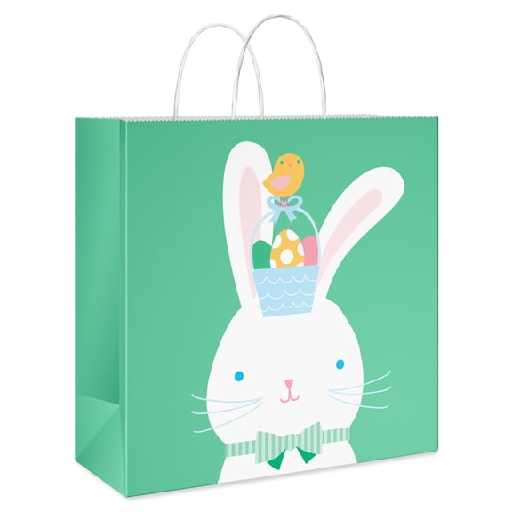 American Greetings 15 in. Jumbo Easter Gift Bag, Easter Bunny (1 Bag)
