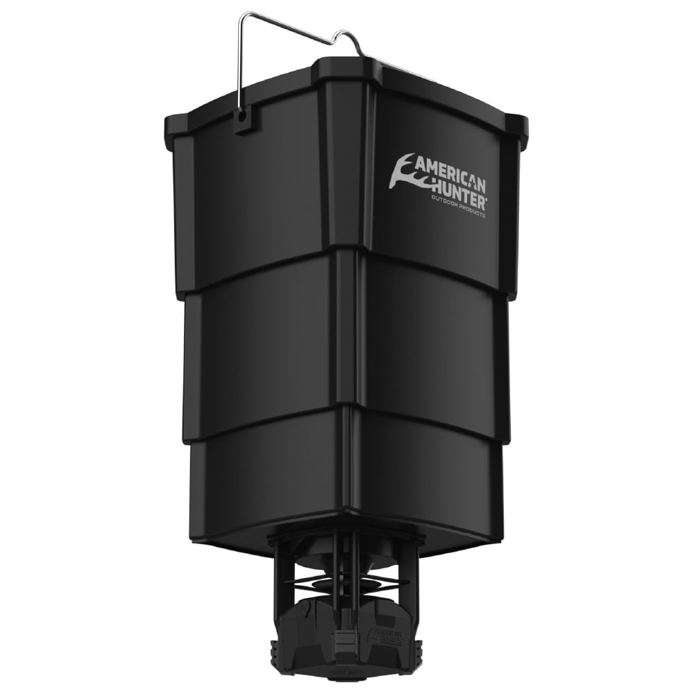 AMERICAN HUNTER 5-GALLON 50lb NESTING HOPPER W/ ECON FEEDER KIT