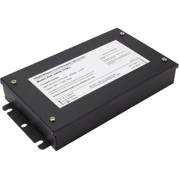 AMERICAN LIGHTING ADPT-DRJ-30-24 24VDC 30W Phase Cut Constant Voltage Driver W/Junction