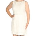 thumbnail image 1 of AMERICAN LIVING $89 Womens New 5599 Ivory Sleeveless Sheath Dress 18 B+B, 1 of 2