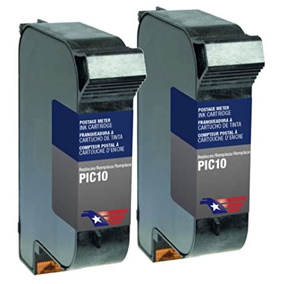 AMERICAN MAILING SOLUTIONS INC. | 1 - Set | FP PostBase PIC10 Red Fluorescent Replacement Ink Cartridge for PostBase Postage Meters