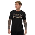 thumbnail image 1 of AMERICAN MAN Fitted T-shirt (Black, XS), 1 of 4