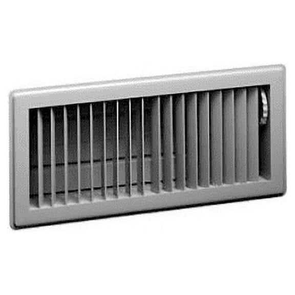 AMERICAN METAL PRODUCTS 413W2X10-R 2x10 White Floor Register