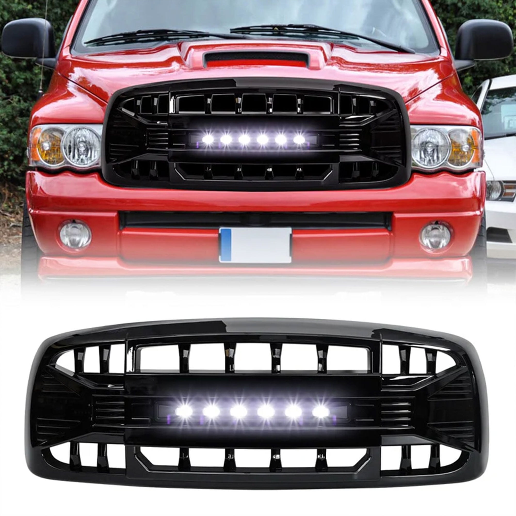 AMERICAN MODIFIED Armor Grille for 2002-2005 Dodge Ram 1500/2500/3500