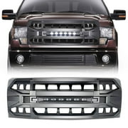 AMERICAN MODIFIED Armor Grille w/Off Road Lights for 2009-2014 Ford F150