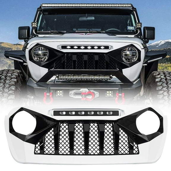 AMERICAN MODIFIED Demon Grille for 18 to 23 Wrangler JL and Gladiator JT
