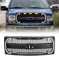 thumbnail image 1 of AMERICAN MODIFIED Raptor Style Mesh Grille for 09-14 Ford F150, Matte Black, 1 of 13